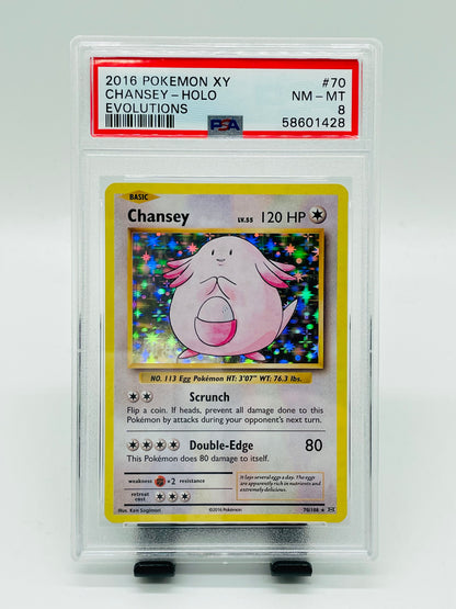 Pokémon Chaneira/Chansey 70/108 PSA 9 - XY Evolutions [ENG]