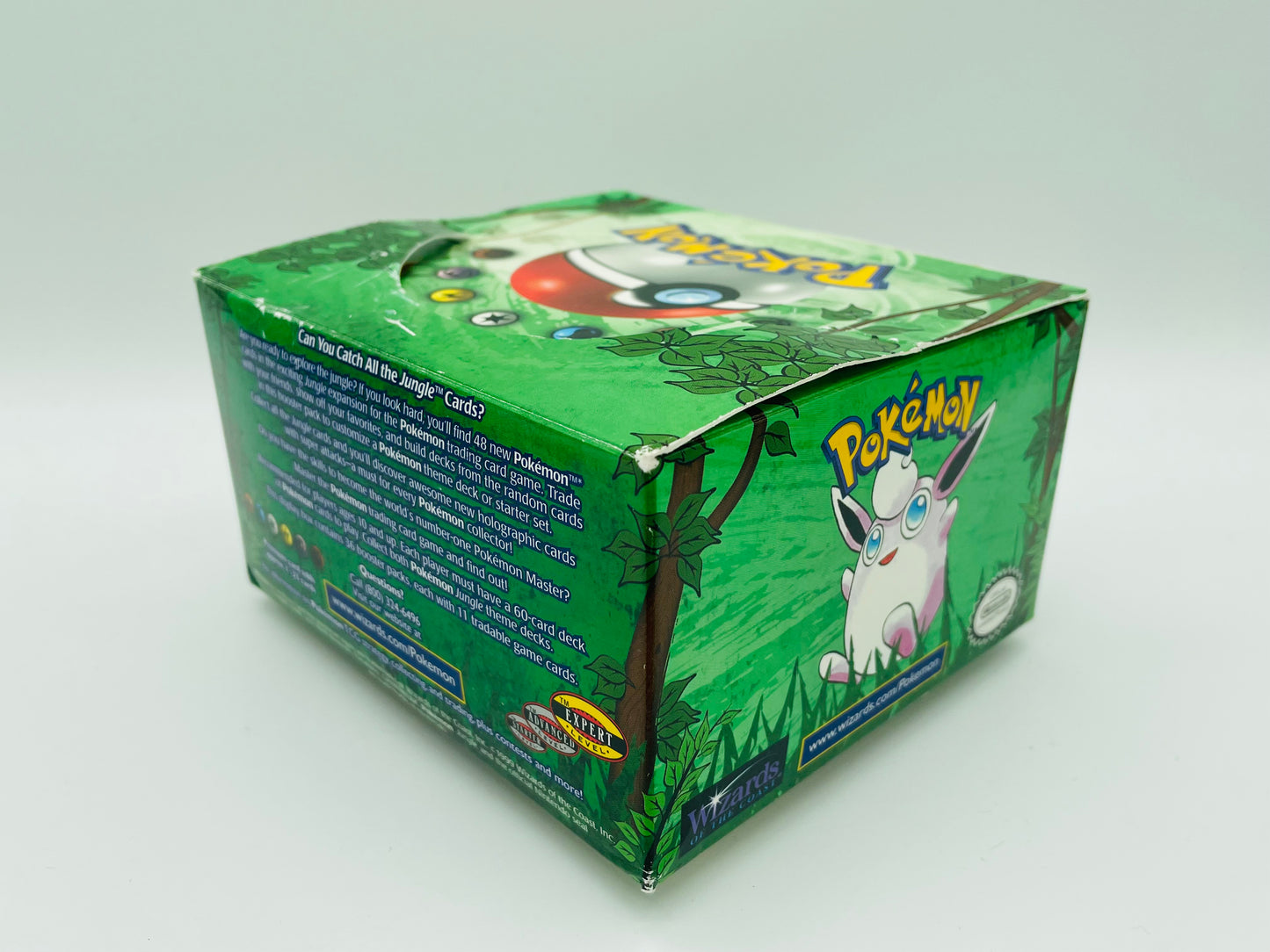 Pokémon Dschungel/Jungle Set/Display [ENG] / [Leer] + Acryl-Case