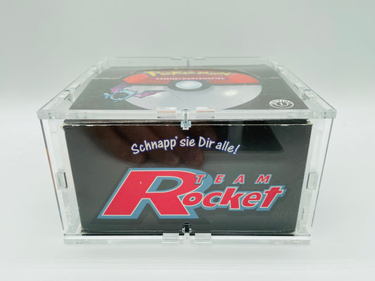 Pokémon Team Rocket 1. Edition Set/Display [DEU] / [Leer] + Acryl-Case