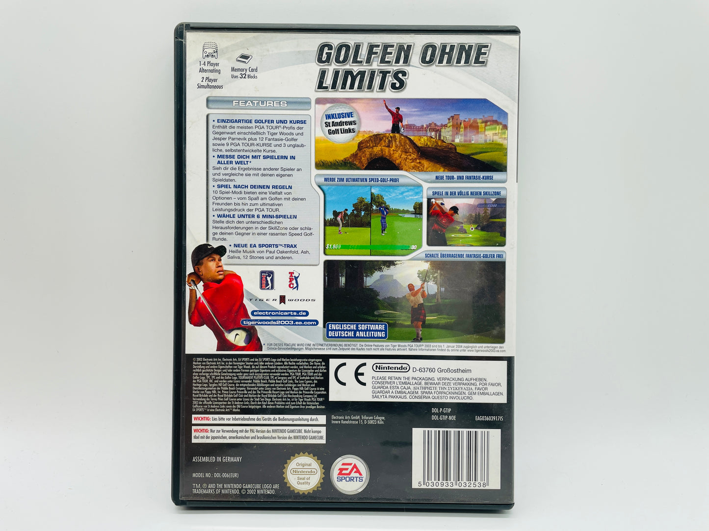 Tiger Woods PGA Tour 2003 [Nintendo GameCube / PAL]