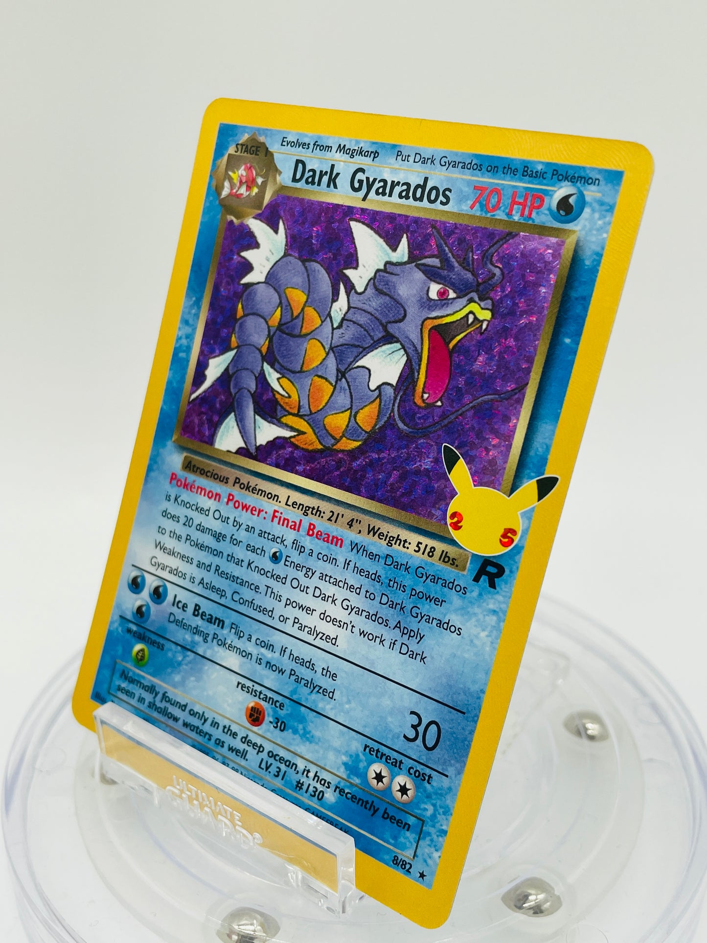 Pokémon Dunkles Garados/Dark Gyarados 8/82 - Celebrations / 25. Anniversary [ENG]