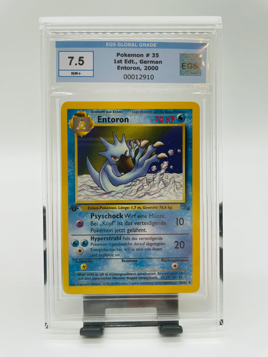 Entoron/Golduck 1. Edition 35/62 EGS 7,5 - Fossil Set