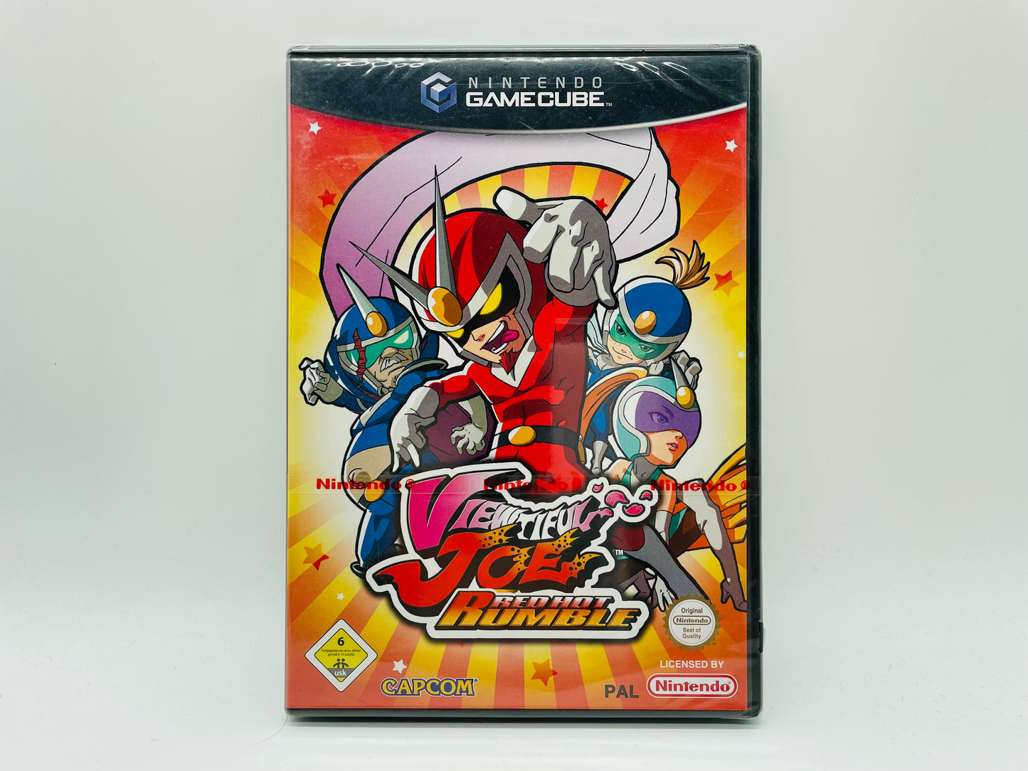 Viewtiful Joe Red Hot Rumble Sealed/PAL/Deutsch [Gamecube]