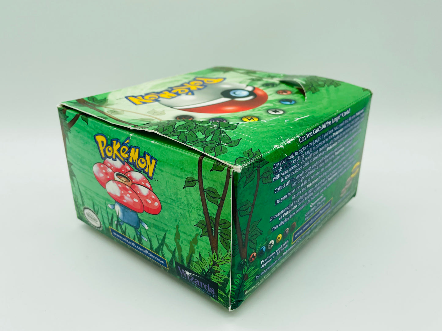 Pokémon Dschungel/Jungle Set/Display [ENG] / [Leer] + Acryl-Case