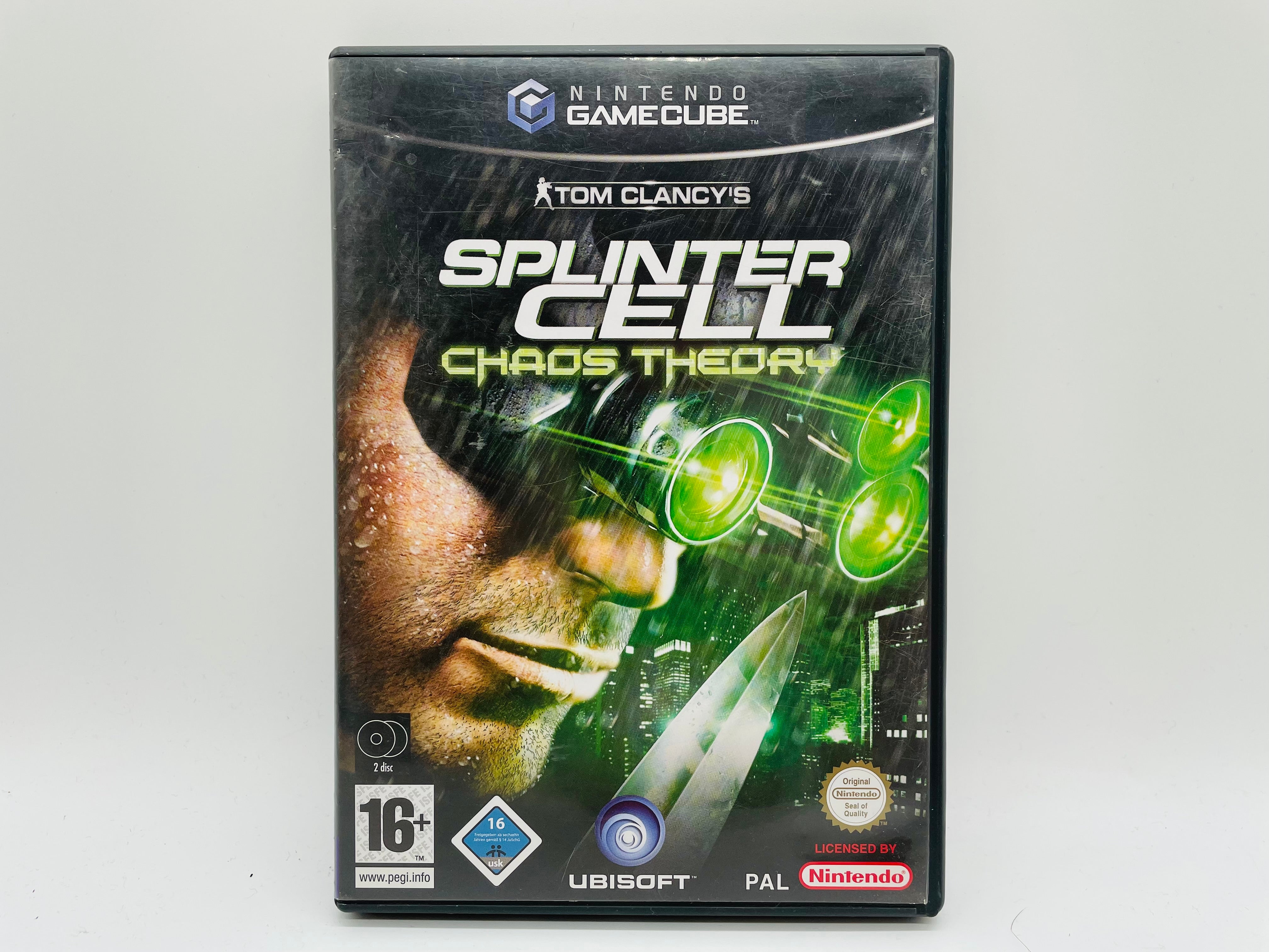 Gamecube Disc Splinter Cell Tom Clancy’s Splinter Cell: Chaos Theory [Nintendo GameCube / PAL ...