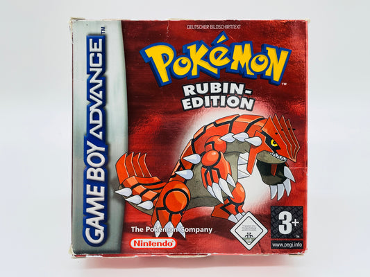 Pokémon Rubin-Edition in OVP [GBA]